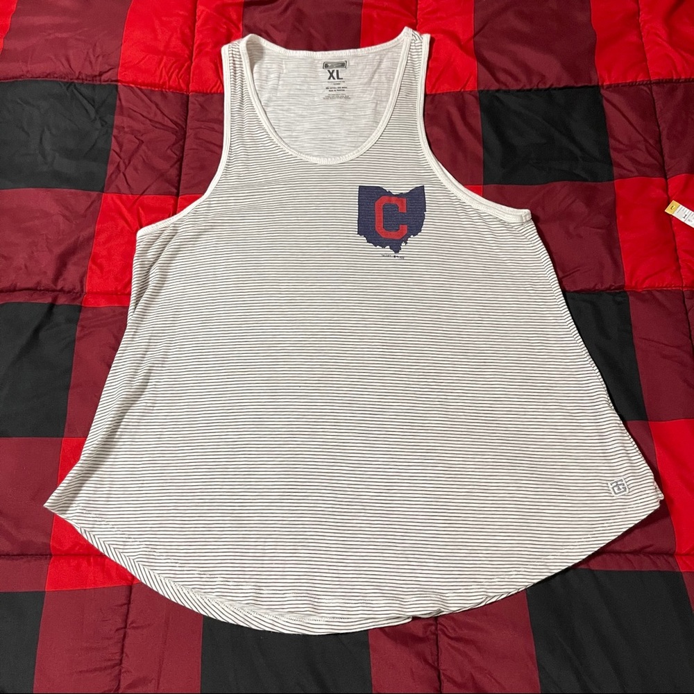 American Eagle Tailgate Cleveland Indians Tank Top